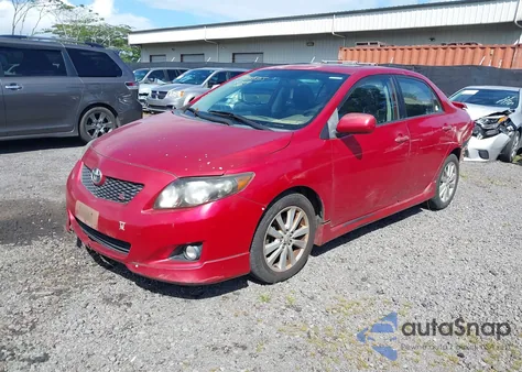 2010 Toyota Corolla S z USA, uszkodzony, nr VIN 2T1BU4EE6AC521210